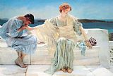 Sir Lawrence Alma-tadema Famous Paintings - ask me no more